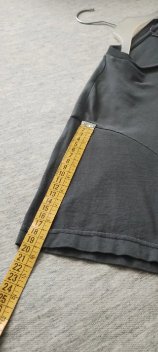 Camiseta gris L/XL calavera en  llamas
