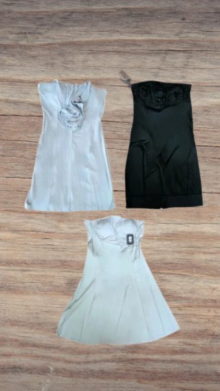 Lotto 3 Abiti Vintage Nuovi Tg S