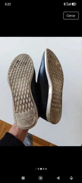 Zapatos Zara Talla 42 Negros