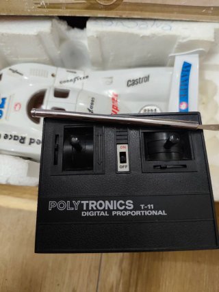 Coche RC Vintage Polytronics T-11 AMG (Años 80)