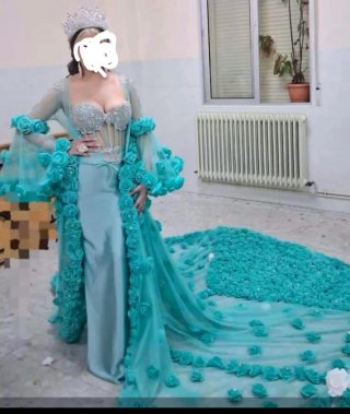 Vestido de Novia Gitana Dorado
