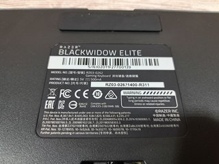 Teclado Razer BlackWidow Chroma (RGB)