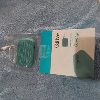 Coluna de música Qilive verde
