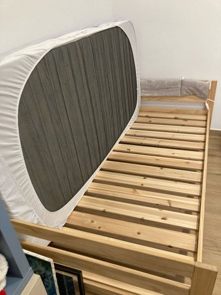Cama diván de 190x90cm con cama nido extraible