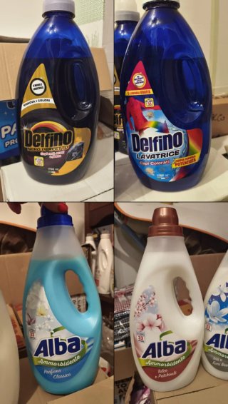 Set Detersivo Delfino e Ammorbidente Alba