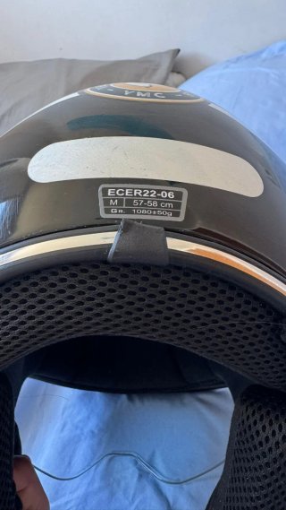 Casco Moto Jet Negro