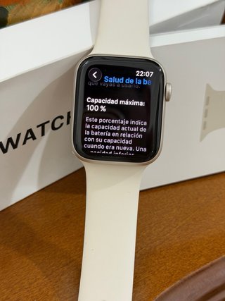 Apple Watch SE 3 gn 44mm Starlight GPS GARANTIA