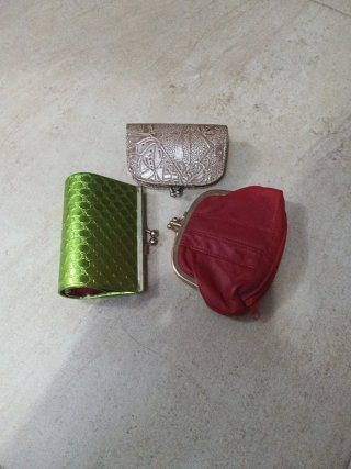 Confezione da 3 portafogli