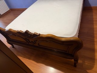Armario y Cama Clásica Madera