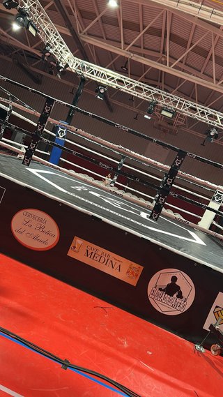 Alquiler Ring Boxeo 6x6 para Veladas