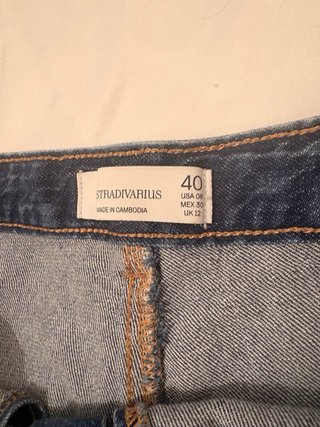 Falda pantalón vaquera D62