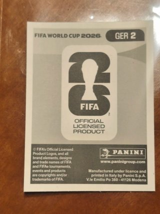 Cromo Plata Panini Mundial FIFA 2026