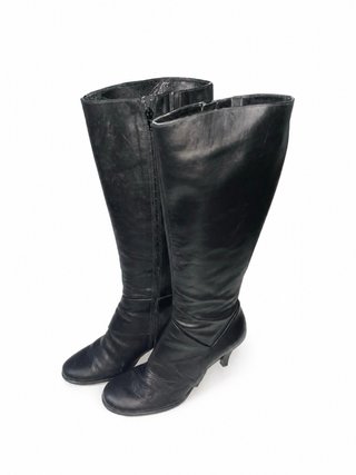 Botas Altas Pedro Herrero Piel Negra Talla 41