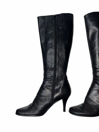 Botas Altas Pedro Herrero Piel Negra Talla 41