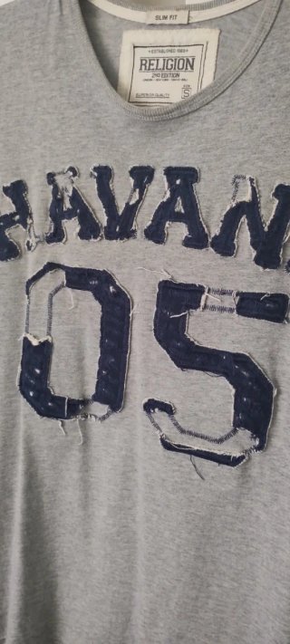Camiseta Religion Hombre Talla S Estampada