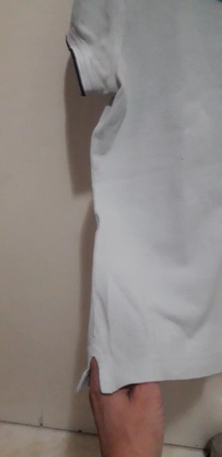 Polo Lacoste azul claro chica