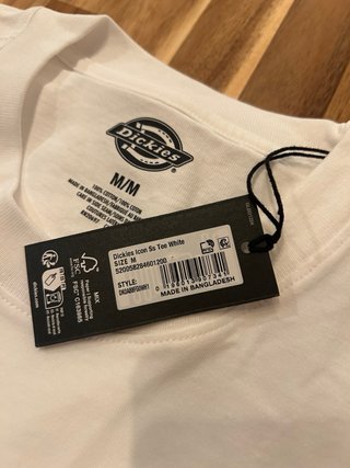 Camiseta Dickies Talla M - Nueva con etiquetas