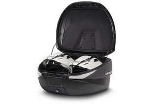 Maleta de moto expandible SH58X con prem D57B