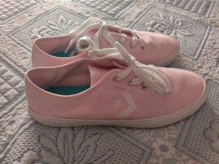 Zapatillas Converse Mujer Rosa Pastel
