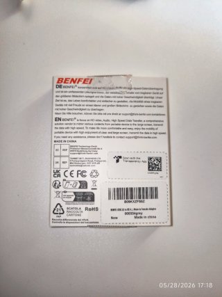 Adaptador BENFEI USB 3.0 a HDMI. TOTALMENTE NUEVO