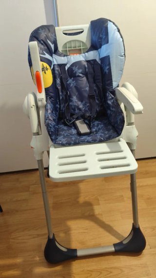 Trona Chicco Azul y Estampado