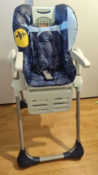 Trona Chicco Azul y Estampado