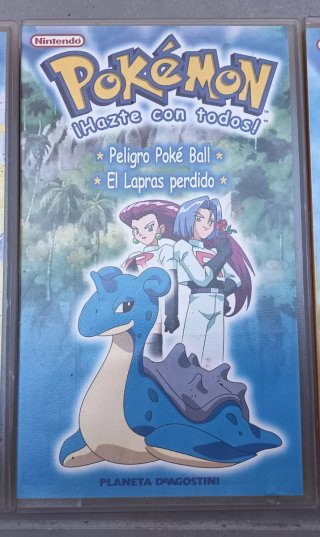 Lote 3 VHS Pokémon (Español)