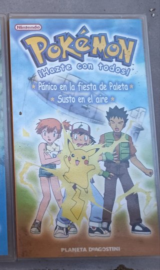 Lote 3 VHS Pokémon (Español)