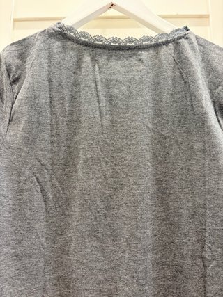 Camiseta gris Women'secret talla M