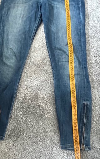 Lee Jeans Skinny Azul con Cremalleras – Talla 29/3