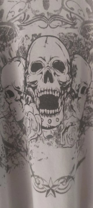 Camiseta manga corta Shein.