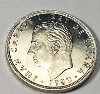 Moneda 100 Pts 1980 *80 Conmemorativa MUNDIAL 82