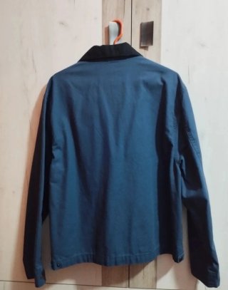 Cazadora Pull and Bear azul entretiempo
