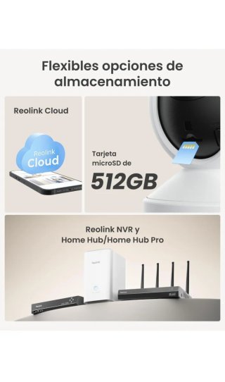 Cámara Reolink 2K WiFi Interior 360°