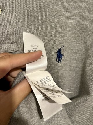 Polo Ralph Lauren Gris Jaspeado Talla M