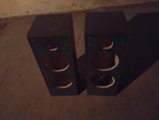 Cajones para altavoces equipo de música