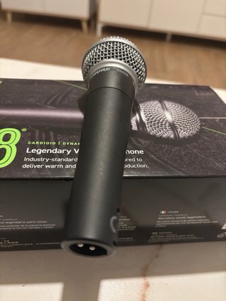 Micrófono Shure SM58 Negro