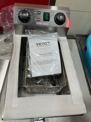 Freidora Industrial VEVOR 10L Nueva
