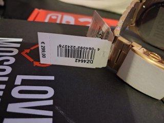 Reloj Diesel Mega Chief original en estado nuevo.