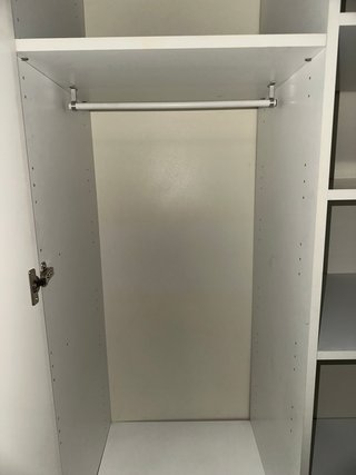 Armario blanco ropero 2 puertas + cajón y estantes