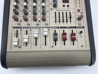 mesa mezclas leem lfx4d