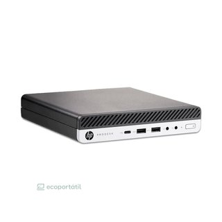 Pack HP 800 G4 Mini i5 8500T 8GB SSD 1TB + LCD 27" + Tecl y Ratón Inalámbrico + WiFi