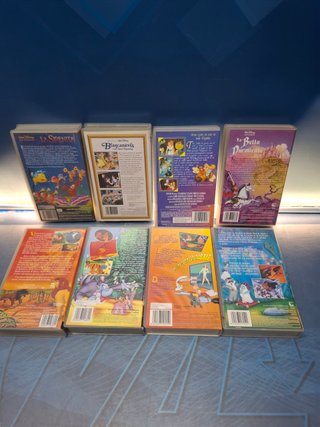 Lote 8 Vhs, Series Animadas, Peliculas