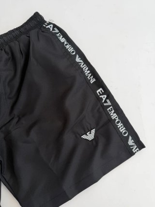 Bañador Emporio Armani Negro Corto