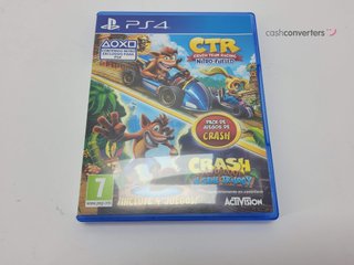 crash team racing nitro fueled + crash bandicoot n. sane trilogy ps4