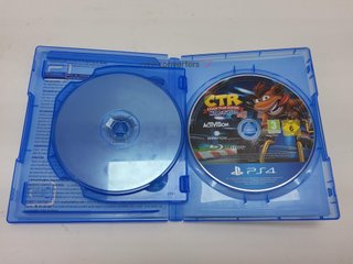 crash team racing nitro fueled + crash bandicoot n. sane trilogy ps4