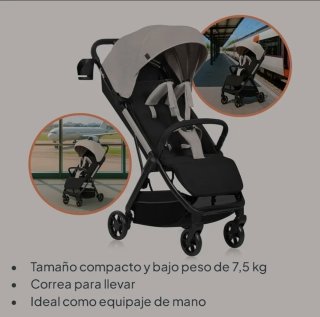 Lionelo Julie Air Carrito Bebé Ligero Plegable New