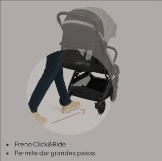 Lionelo Julie Air Carrito Bebé Ligero Plegable New