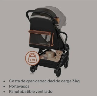 Lionelo Julie Air Carrito Bebé Ligero Plegable New