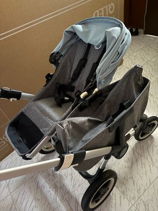 Bugaboo Donkey Silla Paseo Gris